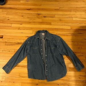 Levi's Classic Blue Denim Shirt